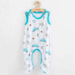 Dojenecké dupačky New Baby Classic II auta 56 (0–3 měsíce)