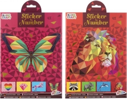 Samolepkové puzzle podle čísel A4