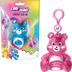 Care Bears mačkací přívěsek s klipem - náhodná varianta - 1 kus