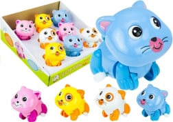 Natahovací kočička pro děti, chodí a vrtí ocáskem