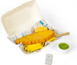 Dřevěné hračky Ryba a Hranolky od Bigjigs Toys