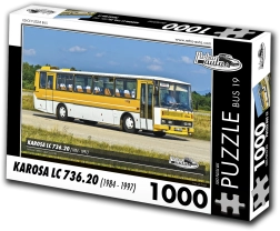 Puzzle Retro-auta Karosa LC 736.20 autobus 1000 dílků