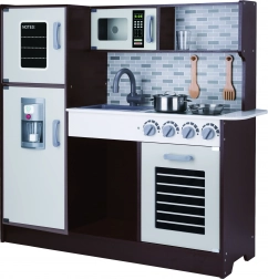 Dřevěná Moderní Kuchyňka s Doplňky Tooky Toy