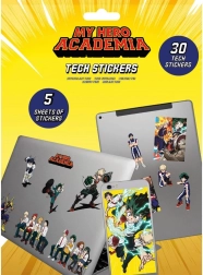 Technické samolepky My Hero Academia – sada 5 listů
