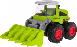 Kovový dětský buldozer 1:55 s pohyblivou přední lžící