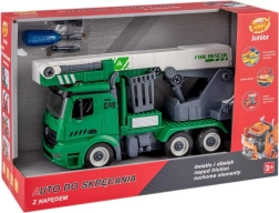 šroubovací auto s výsuvným záchranným košem