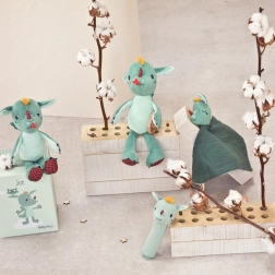 Lilliputiens pískací hračka dráček Joe