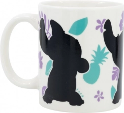 Keramický hrnek s měnícím se motivem Stitch