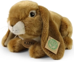 Rappa plyšový králík hnědý 25 cm eco‑friendly