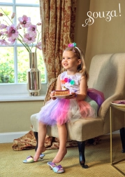 Čelenka s květinami a rohem jednorožce SOUZA!