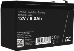 Akumulátor AGM VRLA 12 V 8 Ah pro UPS Green Cell