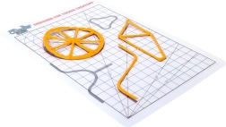 Šablona pro 3D pero 3Doodler Start+ 14,8 × 21 cm