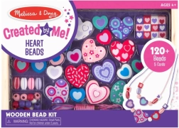 Kreativní sada korálků Srdíčka - Melissa & Doug