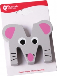 Dřevěné písmeno M od Classic World