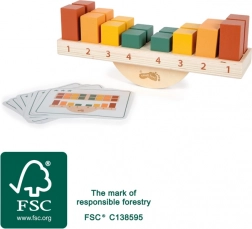 Montessori balanční hra z dřeva SMALL FOOT