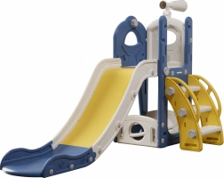 Dětská samostatně stojící skluzavka s žebříkem do domu i na zahradu