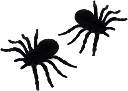 Dekorace pavouci na Halloween 2 ks