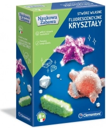Vědecká sada fluorescenční krystaly