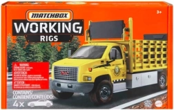 Matchbox Working Rigs – stavební vozidla, 4‑dílná sada