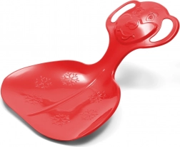 Dětský sněžný kluzák lopata BABY MIX Comfort Line M červený