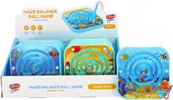 Magnetická logická hra bludiště