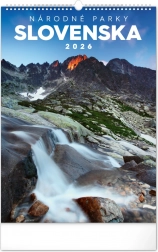 Nástěnný kalendář Národní parky Slovenska 2026