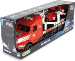 Magic Truck Sport formule 1 svítící nákladní vůz s přívěsem a 2 vozy F1