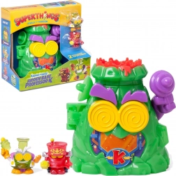 SuperThings Tajná základna profesora K – ukrytá vulkanická základna