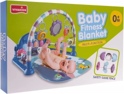 Interaktivní hrací deka pro miminka s pianem a doplňky