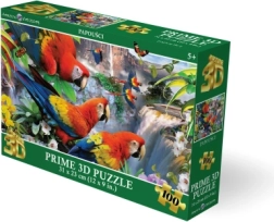 3D puzzle papoušci 100 dílků