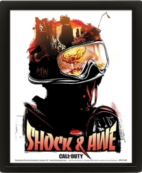 3D obraz CALL OF DUTY Shock