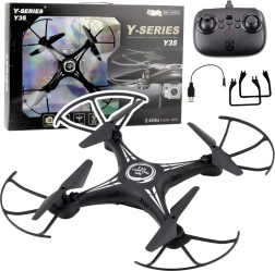 Dron S dálkovým ovládáním lehký a obratný s gyroskopem a LED