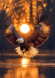 Puzzle Prosluněná křídla 1000 dílků