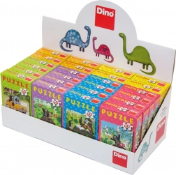 Dino puzzle Krtek – Jak Krtek uzdravil myšku, 60 dílků