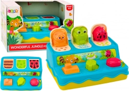 interaktivní pop-up hra se zvířátky se světly a zvuky