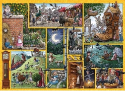 GIBSONS puzzle Říkanky napříč časem 1000 dílků