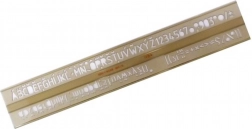 KOH-I-NOOR školní písmenková šablona 1,0 cm