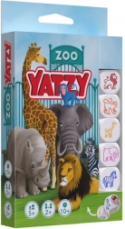 Rodinná kostková hra YATZY – zoo pro děti od 5 let