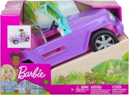 Barbie plážový jeep – terénní kabriolet pro panenky