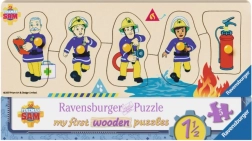 Dřevěná vkládačka Požárník Sam a přátelé Ravensburger