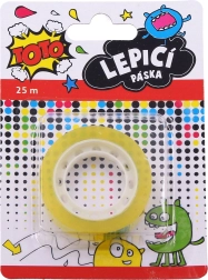 Průhledná lepicí páska 12 mm × 25 m