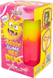 Tuban jiggly slime neo duo dvoubarevný 430 g žluto-růžový