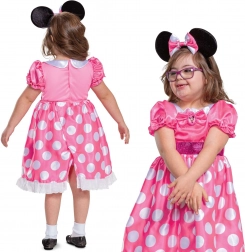 Kostým DISNEY Minnie pro děti se zdravotním postižením 109–123 cm (5–6 let)