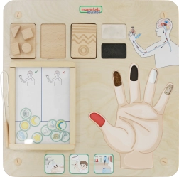 Masterkidz Edukační Deska - Hmat Montessori