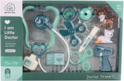 Veterinářská sada s pejskem a kočičkou na baterie