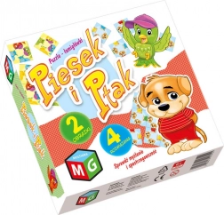 Multigra skládačka puzzle Pes a Pták 2v1