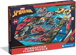 podlahové puzzle s interaktivním perem spiderman 24 dílků