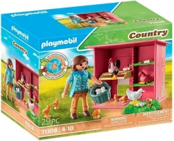 Playmobil Country – slepice s kuřátky a kurník