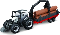 farmářská sada traktor VALTRA N174 s 3 přívěsy 10 cm