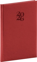 Týdenní diář Essenza 2026, třešeň